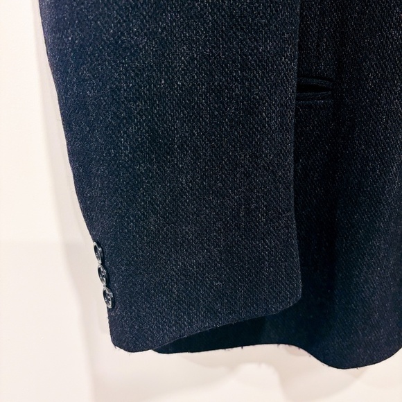 OLD RIVER Black wool blazer - Picture 5 of 7